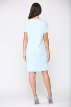 Load image into Gallery viewer, Adelyn Suede Dress with Stitching