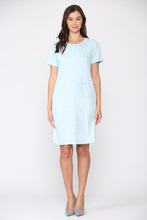 Load image into Gallery viewer, Adelyn Suede Dress with Stitching