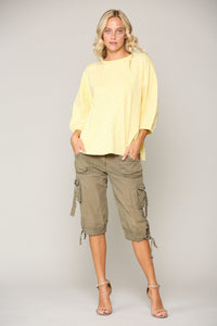 Celeste Cotton Knit Top