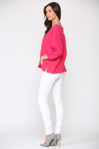 Celeste Cotton Knit Top