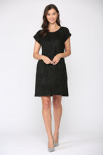 Load image into Gallery viewer, Ariel Suede Dress with Tie Back