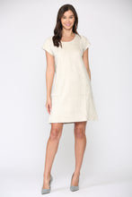 Load image into Gallery viewer, Ariel Suede Dress with Tie Back