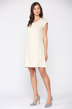 Load image into Gallery viewer, Ariel Suede Dress with Tie Back