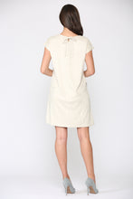 Load image into Gallery viewer, Ariel Suede Dress with Tie Back