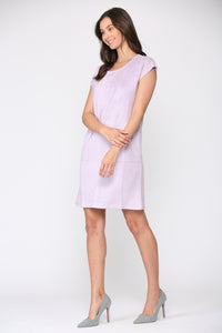 Ariel Suede Dress with Tie Back