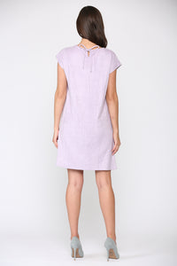 Ariel Suede Dress with Tie Back