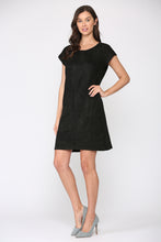 Load image into Gallery viewer, Ariel Suede Dress with Tie Back