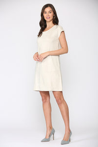 Ariel Suede Dress with Tie Back
