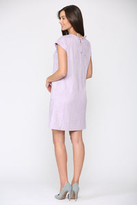 Ariel Suede Dress with Tie Back