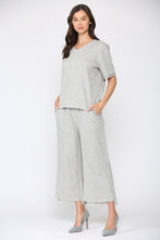 Load image into Gallery viewer, Stella Knit Pant with Diamond Trim