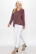 Load image into Gallery viewer, Andrea Stretch Suede Top