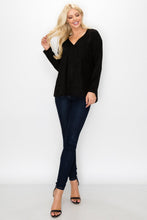 Load image into Gallery viewer, Andrea Stretch Suede Top