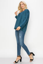 Load image into Gallery viewer, Andrea Stretch Suede Top