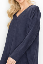 Load image into Gallery viewer, Andrea Stretch Suede Top