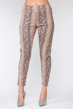 Load image into Gallery viewer, Annelise Stretch Suede Pant - Snake