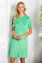 Load image into Gallery viewer, Audrey Suede Round Neck with Pockets
