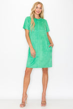 Load image into Gallery viewer, Audrey Suede Round Neck with Pockets