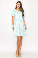Load image into Gallery viewer, Audrey Stretch Suede Dress - Azalea Flower