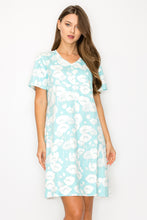Load image into Gallery viewer, Audrey Stretch Suede Dress - Azalea Flower