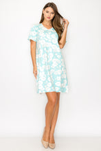 Load image into Gallery viewer, Audrey Stretch Suede Dress - Azalea Flower