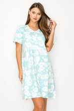 Load image into Gallery viewer, Audrey Stretch Suede Dress - Azalea Flower