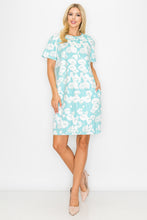 Load image into Gallery viewer, Audrey Stretch Suede Dress - Azalea Flower