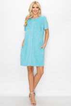 Load image into Gallery viewer, Audrey Suede Round Neck with Pockets