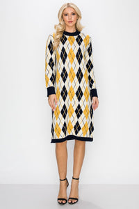 Santanna Knitted Sweater Dress