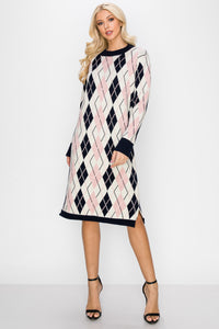 Santanna Knitted Sweater Dress