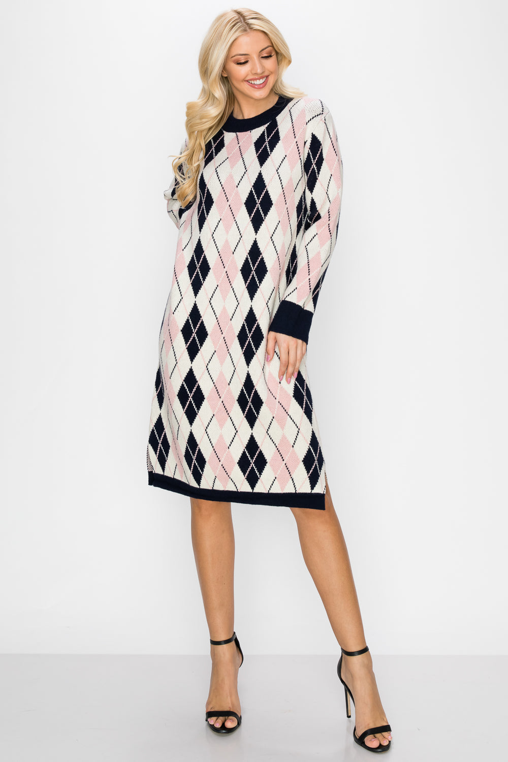 Santanna Knitted Sweater Dress