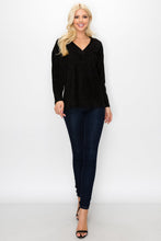 Load image into Gallery viewer, Andrea Stretch Suede Top