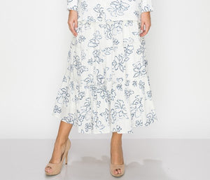 Gela Cotton Gauze Skirt